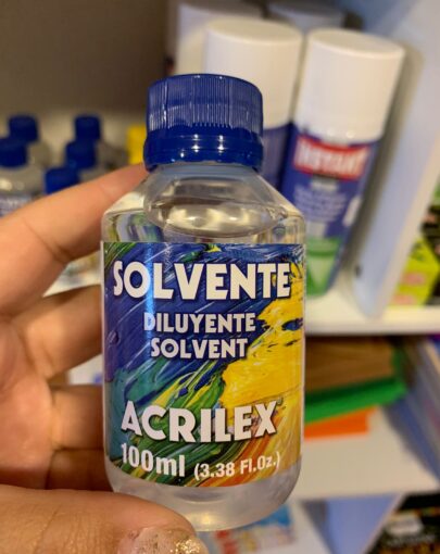 Disolvente diluyente Thinner Acrilex 100ml.